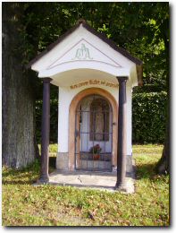 Marienkapelle am Ausgang des Pelzgrabens.